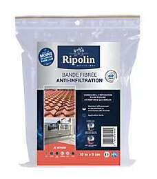 Image du produit BANDE FIBREE ANTI-FILTRATION RIPOLIN 10 M X 9 CM