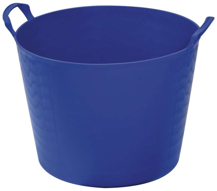 Image du produit AUGE PLASTIQUE ECO  BAC ROND CAPAZO 42L AVEC POIGNEES BLEUE PROMO