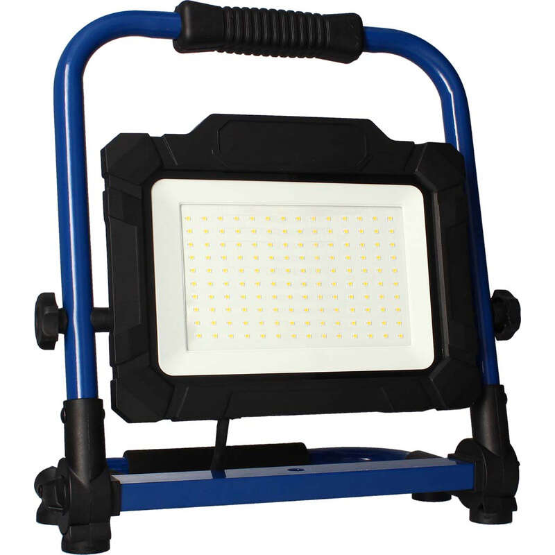 Image du produit PROJECTEUR PORTABLE LED PLIABLE BLEU 100 W 230V IP65 IK87 1.80M DE CABLE