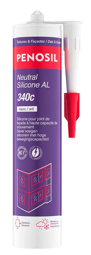 Image du produit CARTOUCHE MAST SILICONE 340C GRIS CLAIR 300ML POLYVALENT