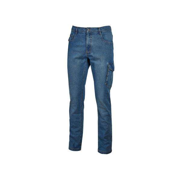 Image du produit PANTALON JAM GUADO BLEU JEANS 5 POCHES UPOWER