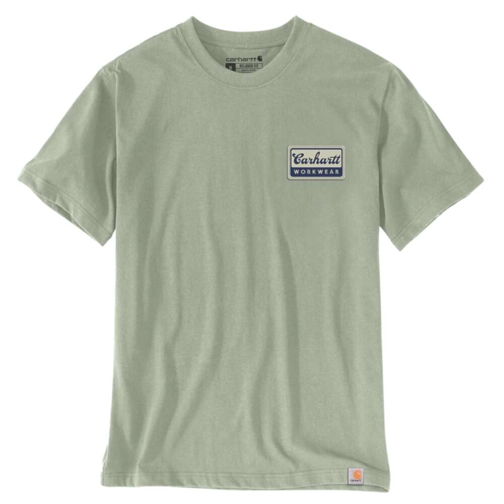 Image du produit T SHIRT CARHARTT VERT SCRIPT 106764 G17 PATCH