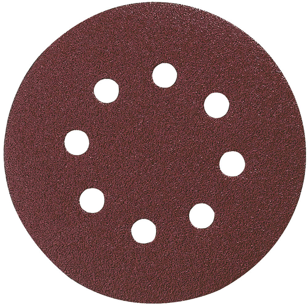 Image du produit DISQUE ABRASIF &Oslash;125 8TR GR80 VELCRO X10 P-43555