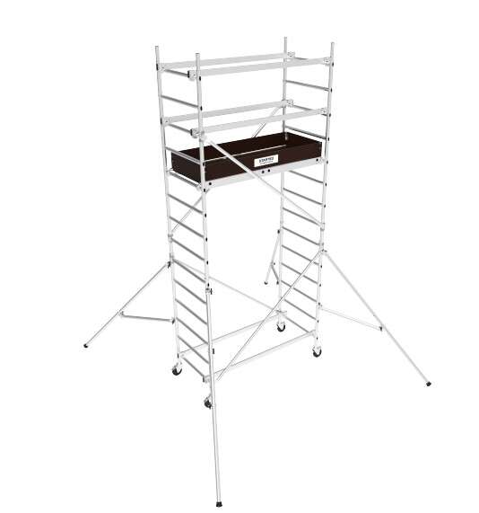 Image du produit ECHAFAUDAGE ALU STARTEO 2.6 M PLANCHER 1.48 X0.58 M