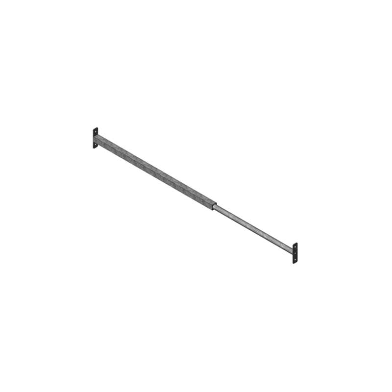 Image du produit LISSE EXTENSIBLE A ANCRER GALVA DE 1 A 1.7M 5KG