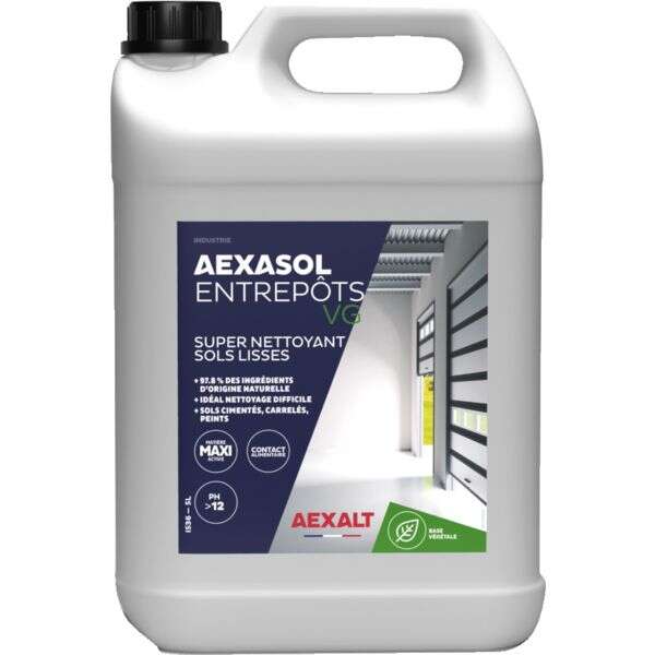Image du produit NETTOYANT INDUSTRIEL AEXASOL VG BIDON 5L AEXALT