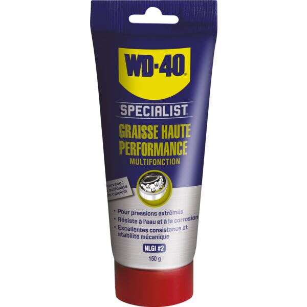 Image du produit TUBE GRAISSE HTE PERFORMANCE MULTIFONCTION 150ML WD40