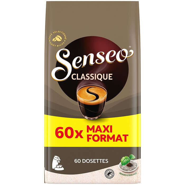 Image du produit CAFE SENSEO CLASSIQUE 60 DOSETTES