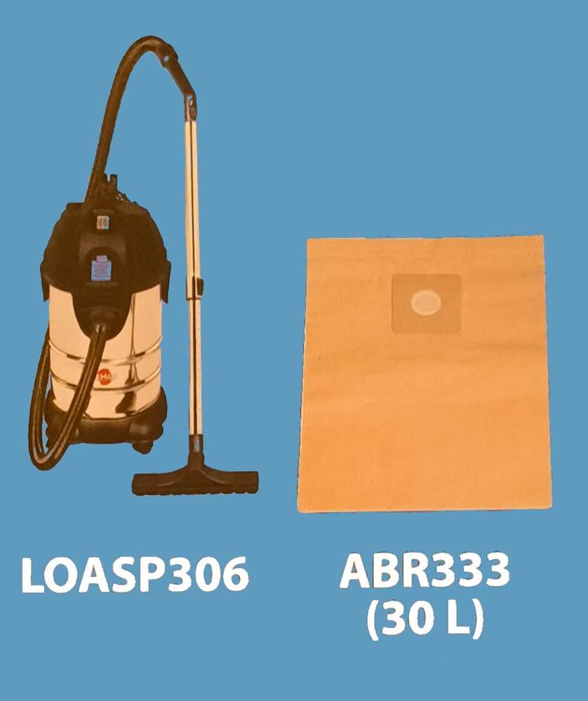 Image du produit SAC PAPIER ABR333 ASPIRATEUR LOASP306 LEMAN LOT DE 5