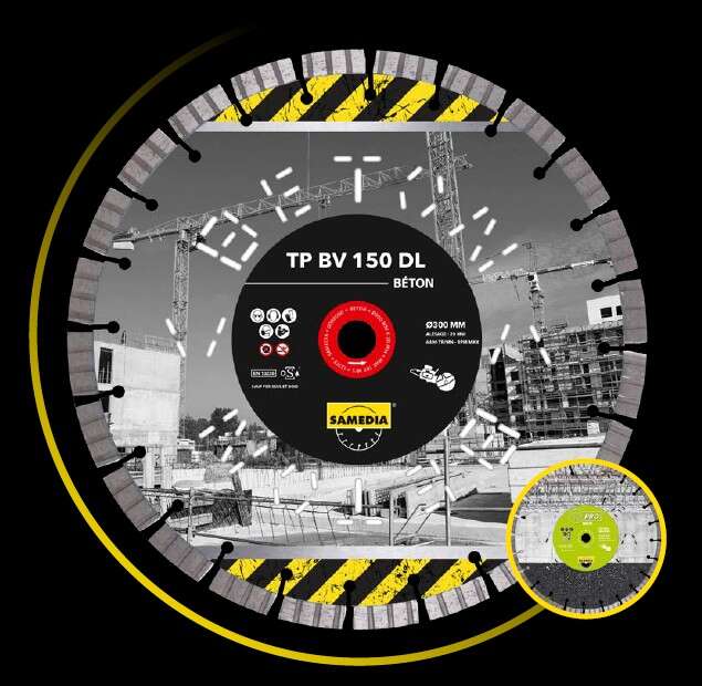 Image du produit DISQUE DIAMANT &Oslash; 300MM TP BV 150 DL  AL20 MM BETON / BETON ARME