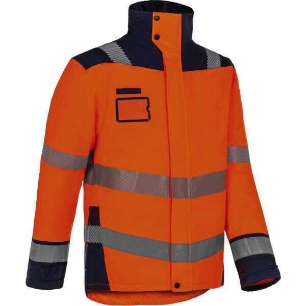 Image du produit PARKA VESTE DE PLUIE SKYD REGN (COQUE) HIVI ORANGE MARINE