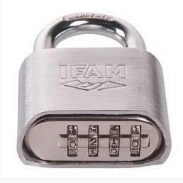 Image du produit CADENAS COMBINAISON EXTERIEUR 50MM 4 MOLETTES PR50 METAL