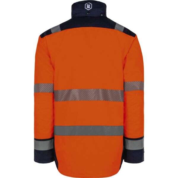 Image du produit PARKA VESTE DE PLUIE SKYD REGN (COQUE) HIVI ORANGE MARINE