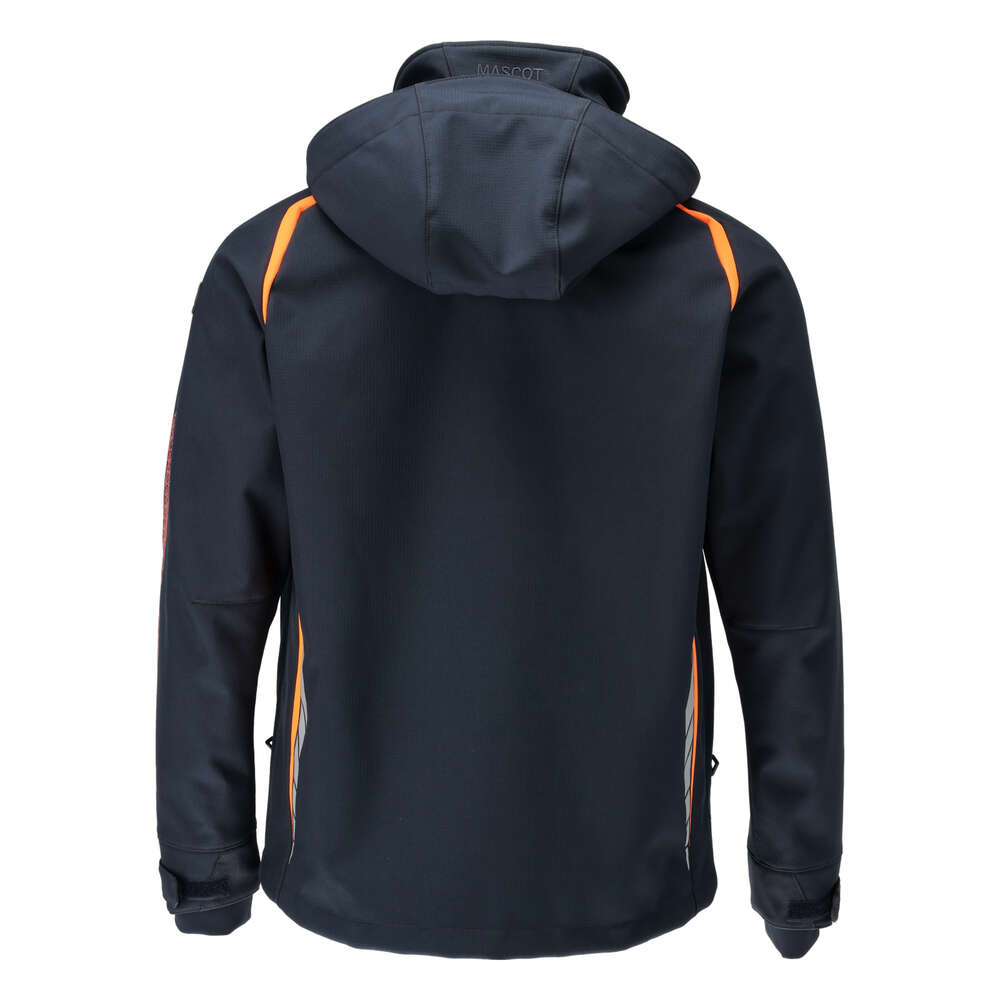 Image du produit VESTE SOFTSHELL ACCEL SAFE AVEC CAPUCHE MARINE