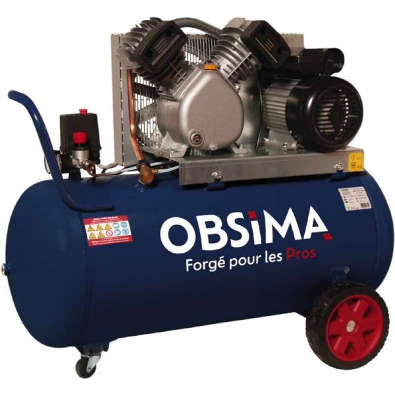 Image du produit COMPRESSEUR OBSIMA 100L 10BARS 21M3/H 2.2CV MONO 230V