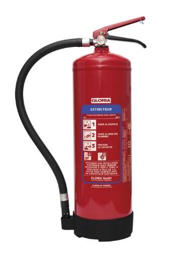 Image du produit EXTINCTEUR EAU PULVERISEE 6 KG + ADDITIF
