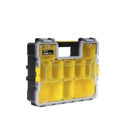 Image du produit -- BOITE ORGANISEUR 10 COMPARTIMENTS 446 X 116 X 357 MM FATMAX ETANCHE