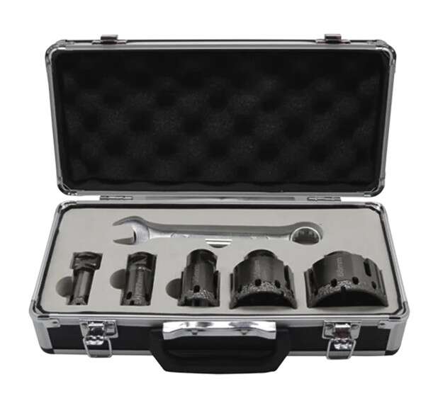 Image du produit MALETTE DE 5 TREPANS  DIAMANTES CARRELAGE M14 &Oslash; &Oslash;20-27-35-55-68 MM