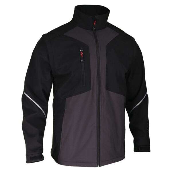 Image du produit VESTE SOFTSHELL NOIR GRIS VANKOUVER