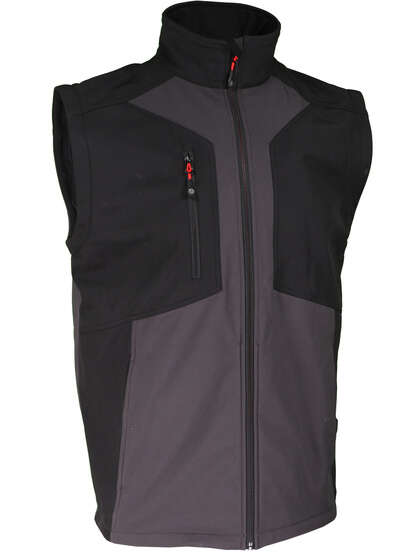 Image du produit VESTE SOFTSHELL NOIR GRIS VANKOUVER
