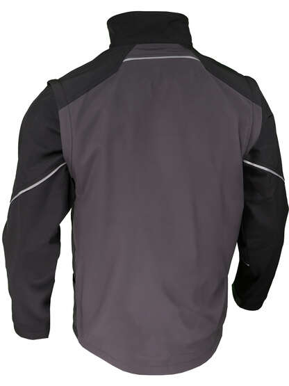 Image du produit VESTE SOFTSHELL NOIR GRIS VANKOUVER