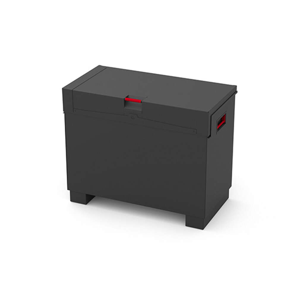 Image du produit COFFRE METALLIQUE NOIRE SECURISEE 1165 X 600 X 925MM