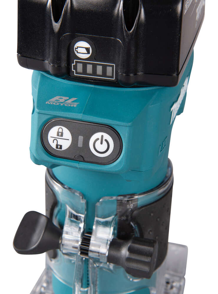 Image du produit AFFLEUREUSE DEFONCEUSE  6 MM DRT52Z 18V SANS BATTERIE NI CHARGEUR