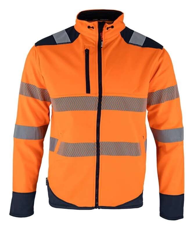 Image du produit VESTE LED MICROPOLAIRE ZIPPE ORANGE