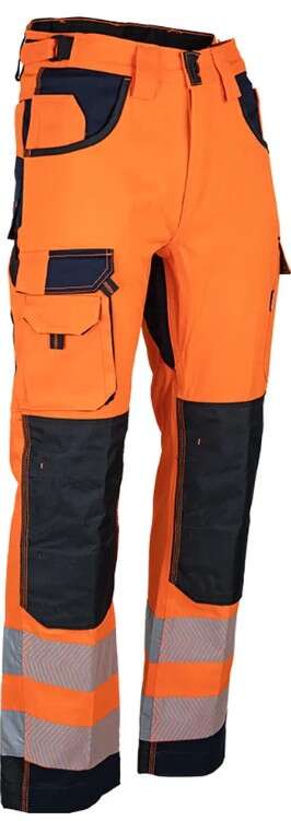Image du produit PANTALON HV ORANGE POLARISATION AVEC POCHES GENOUILLERES