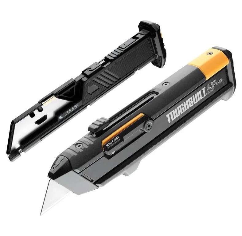 Image du produit CUTTER TOUGHBUILT AVEC 2 CHARGEURS DE 10 LAMES