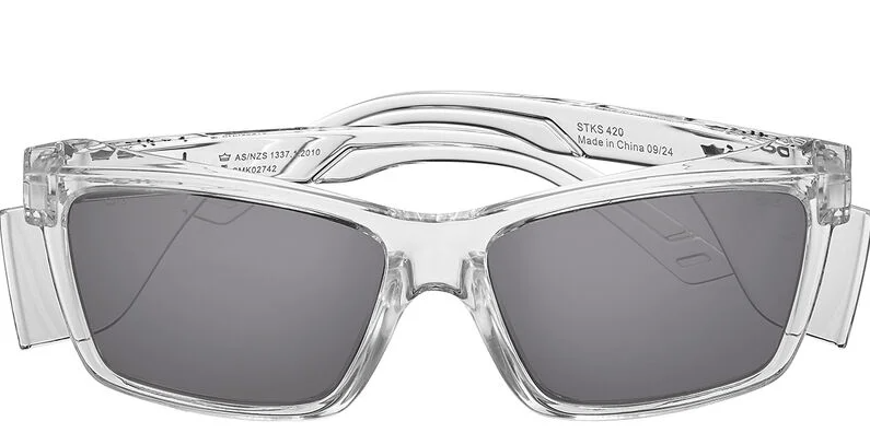 Image du produit LUNETTE PROTECTION STKS 420 FUMEE MONTURE CRISTAL