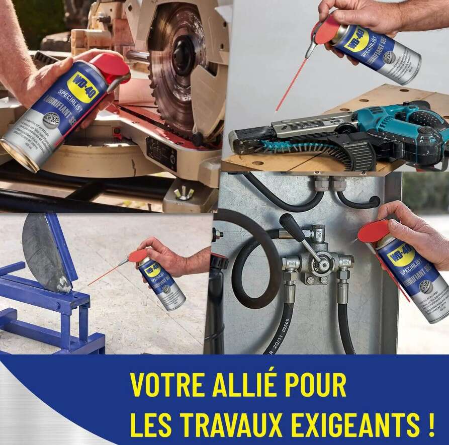 Image du produit BOMBE WD40 SPECIALIST 400ML LUBRIFIANT SEC