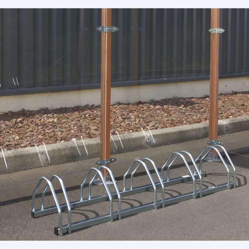 Image du produit SUPPORT SIMPLE 5 VELOS FACE A FACE 132 CM