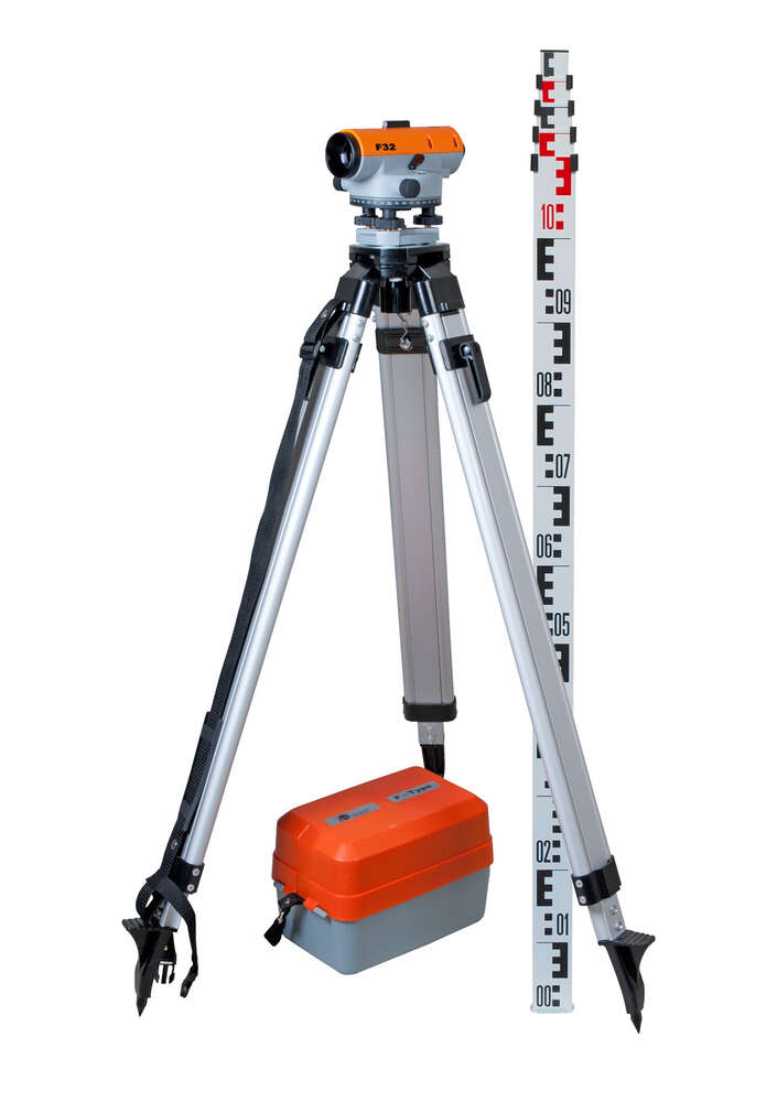 Image du produit NIVEAU OPTIQUE F32 AVEC TREPIED ET MIRE NEDO