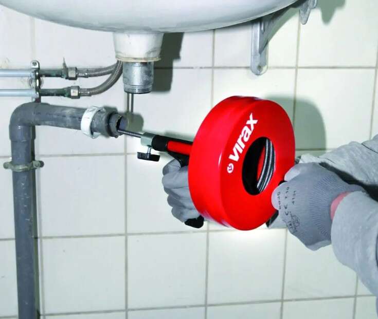 Image du produit DEBOUCHEUR A TAMBOUR POUR CANALISATION &Oslash; 25 A 50 MM