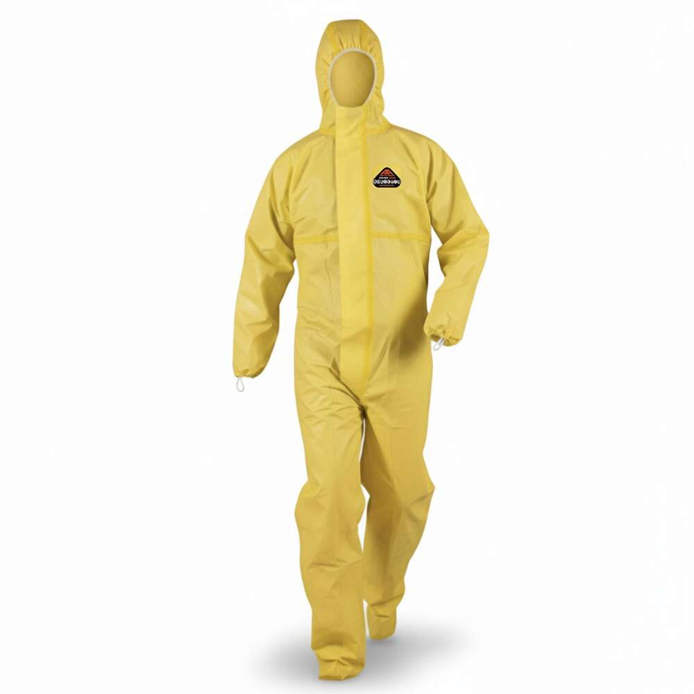 Image du produit COMBINAISON JETABLE JAUNE PROTECTION CLASSE 3-4-6