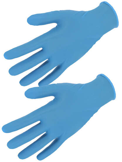 Image du produit GANT JETABLE NITRILE BLEU