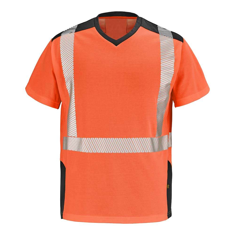 Image du produit TEE-SHIRT SIROCCO - ORANGE FLUO / NOIR