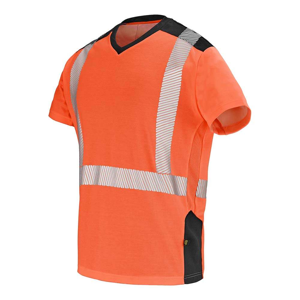 Image du produit TEE-SHIRT SIROCCO - ORANGE FLUO / NOIR