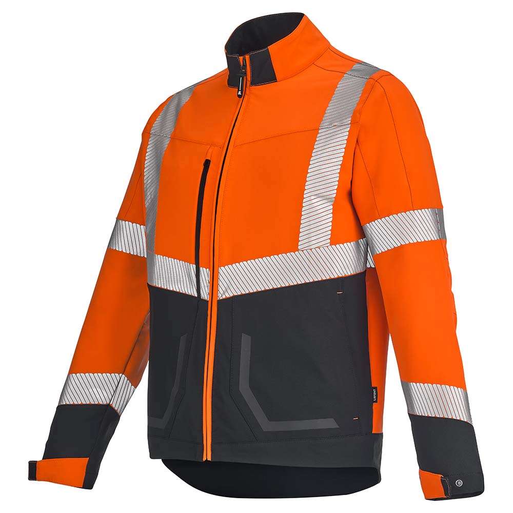 Image du produit BLOUSON LUX PI ORANGE FLUO / NOIR