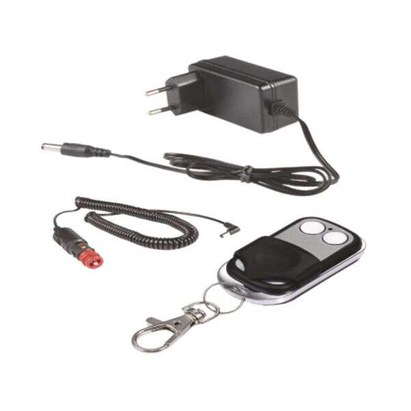 Image du produit GYROPHARE LED RECHARGEABLE 12/24V HOMOLOGUE ROUTE MAGNETIQUE AVEC TELECOMMANDE