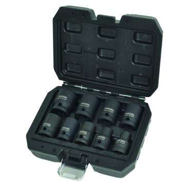Image du produit COFFRET  9 DOUILLES CHOC COURTES 1/2" 8 A 24 MM