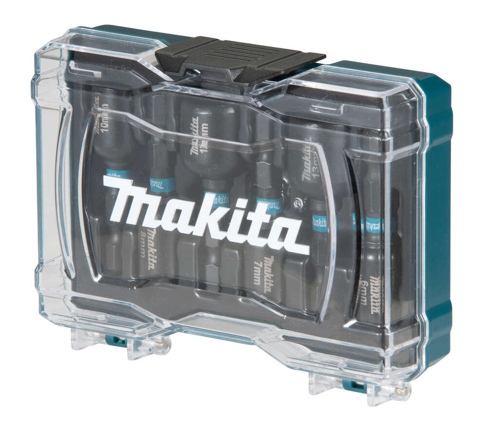 Image du produit COFFRET DOUILLES CHOCS IMPACT HEX 1/4 6/7/8/10/12/13 MM  MAKITA