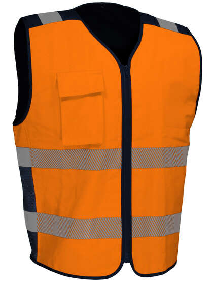 Image du produit GILET HAUTE VISIBILITE RAFRAICHISSANT ORANGE BANDE RETRO REFLECHISSANT