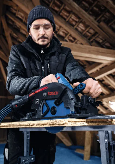 Image du produit SCIE CIRCULAIRE &Oslash; 190MM EXKS18V-68X BOSCH SEUL L-BOXX