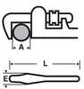Image du produit CLE STILLSON 14" 350MM OUVERTURE 49MM