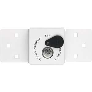 Image produit PORTE CADENAS BLANC ABUS AVEC CADENAS DISKUS