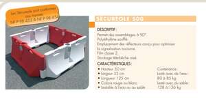 Image produit SEPARATEUR DE VOIE SEPAREOLE 500 1250X350 HT 500 MM