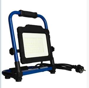 Image produit PROJECTEUR PORTABLE LED PLIABLE BLEU  50 W 230V IP65 IK87 1.80M DE CABLE