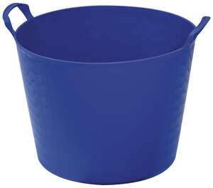 Image produit AUGE PLASTIQUE ECO  BAC ROND CAPAZO 42L AVEC POIGNEES BLEUE PROMO